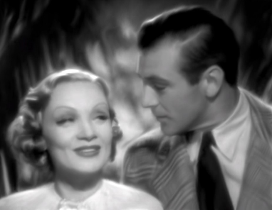 DSL001 Still Life with Marlene Dietrich, Gary Cooper and Palm Leaves