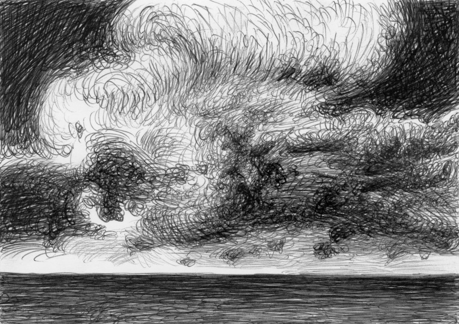 Clouds in Springtime over the Sea BS160