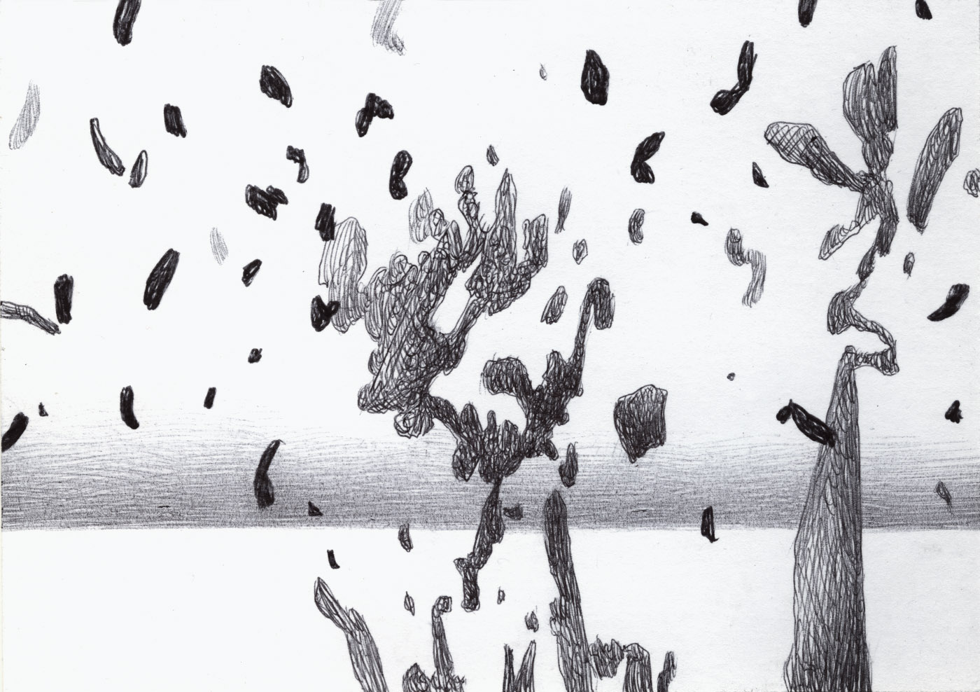 Papa et Maman sur la Plage de Cannes, Hommage à Picasso BS193