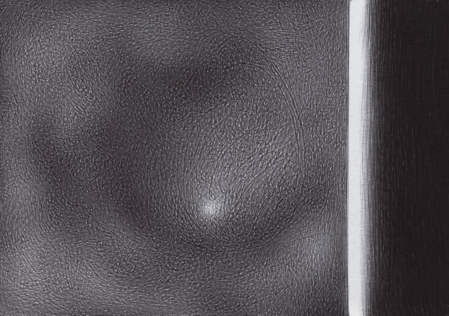 Around the Edge, a Glow and Defined Stroke of Pen